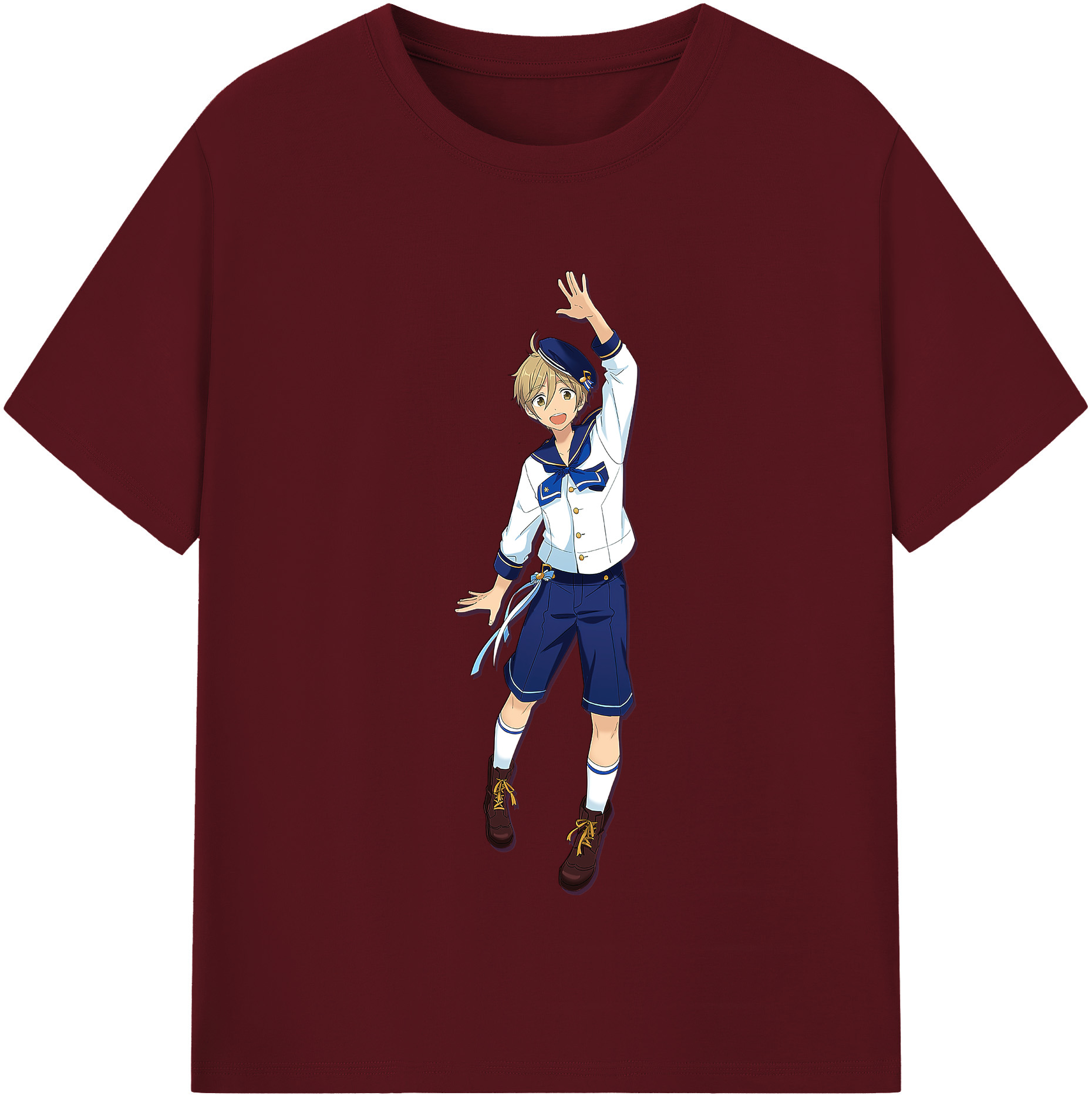 （画像用） あんさんぶるスターズ! Ensemble Stars 綿100％半袖Tシャツ（フロントプリント）